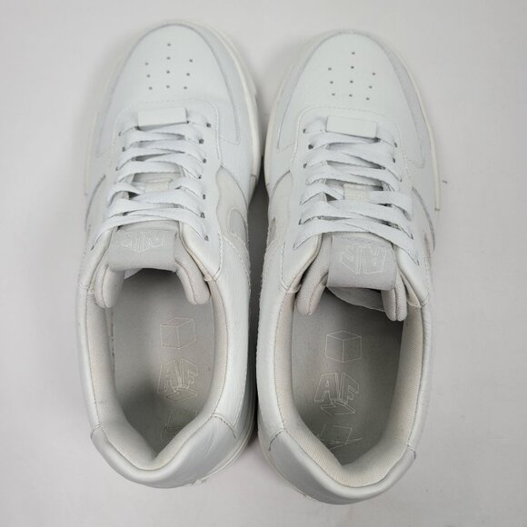 Nike Air Force 1 Low Pixel Women's White Sneakers CK6649-102 US Size 7 Sample - Picture 5 of 9